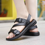 Yeknu Sandals for Men outdoor Summer Comfortable Men's Sandal breathable Men Leisure Beach Shoes for Men fashion shoes