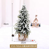 Yeknu Mini PE Christmas Tree Decoration Pine Topping Table Christmas Tree Christmas Home Party Wedding Decoration New Year Gift