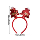 Yeknu Christmas Headband Kids Adult Santa Claus Elk Xmax Tree Hair Accessories Photo Props Christmas Decoration 2024 New Year Gifts