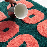 Yeknu Tufting Good Funny Letters Bathmat Bathroom Mat Soft Rug Fluffy Bedroom Carpet Floor Safety Pad Aesthetic Home Room Decor