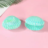 Yeknu 5/10pcs Shell Shaped Candy Gift Box Girls Mermaid Birthday Party Decor Wedding Baby Shower Favors Christmas Jewelry Storage Box