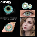 Yeknu 2pcs/1Pair Natural Color Contact Lenses for Eyes NEW York PRO Cosplay Series Soft Contacted Lens Color Eye Lenses Eyes Cosmetics