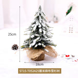 Yeknu Mini PE Christmas Tree Decoration Pine Topping Table Christmas Tree Christmas Home Party Wedding Decoration New Year Gift