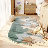 Yeknu Shaped Bedroom Carpet Comfortable Soft Modern Home Decoration Aesthetics Cloud Balcony Rug Corridor Rugs tapete 양탄자 tapis ковер