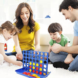 Yeknu Portable Connect 4 Classic Grid, 10.16 cm A Row Game, Strategy Board Games For Kids, 2 Player For Family And Kids, Ages 6 And Up