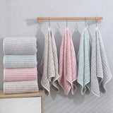 Yeknu Quick-Drying Towel Coral Fleece Towels Bath Towels Thickened Absorbent for Swimming Pool Sports Fitness Gift Towels