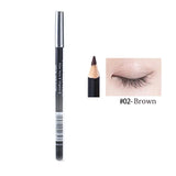 Yeknu Black Eyeliner Pencil Professional Makeup Brown Matte Eyebrow Pencil Waterproof Lasting Smooth Pen Beauty Tool Accessories