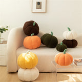 Yeknu Hot Sale Funny Pumpkin Plush Pillow Home Creative Sofa Cushion Halloween Decoration Throw Pillow Cute Children Plush Toys Gift