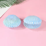 Yeknu 5/10pcs Shell Shaped Candy Gift Box Girls Mermaid Birthday Party Decor Wedding Baby Shower Favors Christmas Jewelry Storage Box