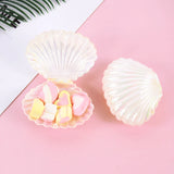 Yeknu 5/10pcs Shell Shaped Candy Gift Box Girls Mermaid Birthday Party Decor Wedding Baby Shower Favors Christmas Jewelry Storage Box