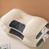 Yeknu Cervical Orthopedic Neck Pillow Help Sleep Protect The Pillow Neck Household Soybean Fiber High Elastic Soft Pillow For Sleeping