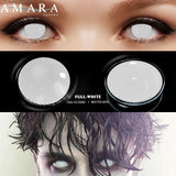 Yeknu Cosplay Color Contact Lenses for Eyes Pure Series Makeup Halloween Beauty Contact Lenses Eye Cosmetic Color Lens Eyes