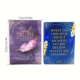 Yeknu 1 Box Soul Truth Self-awareness Tarot Cards for Family Holiday Party Favor Playing Board Games Cards Tarot Pack