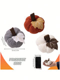 Yeknu 1PC home decoration ornaments Thanksgiving Harvest Day knitted pumpkin can be used as ornaments, banners, banners, and flags