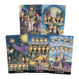 Yeknu 10.3*6cm Jack-O-Lantern Tarot Tarot Deck Card Games 78 Pcs Cards