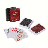 Yeknu Texas plastic poker matte poker game party props, suitable for outdoor entertainment, parties, family gatherings