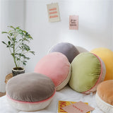 Yeknu Macaron Cushion  Futon Tatami Floor Mat Sofa Creative Throw Pillow for Couch Home Decorative Soft Plush Office Chair Pillow Gift