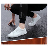 Yeknu Spring Summer Flat Mens Fashion Sneakers Soft Casual Brand Male White Shoes Street Style