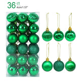 Yeknu 1box Christmas Balls Christmas Tree Ornaments Ball Xmas Hanging Tree Pendants Home Party Decor New Year Gift Noel Navidad