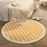 Yeknu Checkerboard Comfy Soft Bedroom Carpet Minimalist Art Modern Home Decoration Aesthetics Balcony Rug Coffee Table Rugs Tapete 양탄자