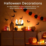 Yeknu Halloween Decoration  GHOSTS ROASTING CAMPFIRES MORES Chost Design Lamp Halloween Home Decorations