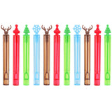 Yeknu 12/36Pcs Christmas Bubble Wand Soap Tube Empty Bottle 2024 Christmas  Decor New Year Kids Gift Kids Birthday Party Favors Toy