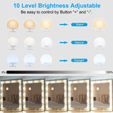 Yeknu Mirror Light Bulbs Vanity Lights USB 5V Bathroom Dressing Table Lighting Dimmable LED Vanity Light For Makeup Mirror LED Light