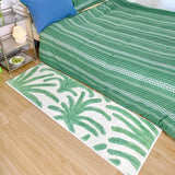 Yeknu Bedside Floor Mat Bedroom Carpet Green Bed End Long Strip Mats Soft Comfortable Home Decoration Rug Non-slip Alfombra Dormitorio