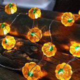 Yeknu 1.5m 10Led Halloween Light String Pumpkin Skull Eye Balls Ghost Festival Party Lantern Trick Or Treat Happy Halloween Day Decor