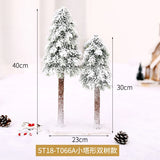 Yeknu Mini PE Christmas Tree Decoration Pine Topping Table Christmas Tree Christmas Home Party Wedding Decoration New Year Gift