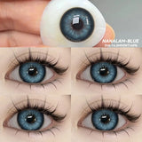 Yeknu Korean Colored Contact Lenses for Eyes Big Eye Lenses Blue Lenses Brown Lense Fog Pearl Lens Eye Cosmetics Beauty Pupils