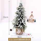 Yeknu Mini PE Christmas Tree Decoration Pine Topping Table Christmas Tree Christmas Home Party Wedding Decoration New Year Gift