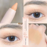 Yeknu 14 Colors White Eyeliner Shiny Glitter Eyeshadow Stick Eye Liner Pen Matte Brown Pink Pearlescent Eyes Makeup Brighten Silkworm