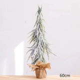 Yeknu Mini PE Christmas Tree Decoration Pine Topping Table Christmas Tree Christmas Home Party Wedding Decoration New Year Gift