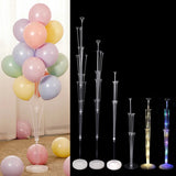 Yeknu Birthday Balloon Support Balloon Stand Balloon Holder Balloon Stick Tubes Wedding Birthday Party Decoration Kids Baby Shower