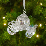 Yeknu Xmas Tree Transparent Snowflake Hanging Ornaments Acrylic Pendant 2024 Christmas Decoration for Home Navidad Gifts New Year