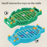 Yeknu 1pc Interactive Table Soccer Game Children Table Soccer Double Battle Table Parent-child Interactive Puzzle Board Game