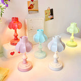 Yeknu Pastel Lotus Table Lamp