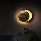 Yeknu Creative Rotatable Moon Phase Wall Lamp