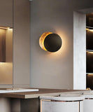 Yeknu Creative Rotatable Moon Phase Wall Lamp