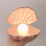 Yeknu Fairy Shell Pearl Night Lamp