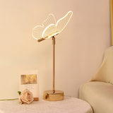 Yeknu Golden Butterfly Table Lamp