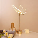 Yeknu Golden Butterfly Table Lamp