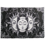 Yeknu Indian Moon out of Sun Tapestry