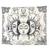 Yeknu Indian Moon out of Sun Tapestry