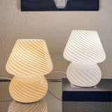 Yeknu Glass Spiral Striped Lamp