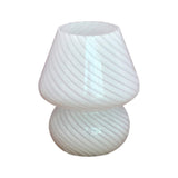 Yeknu Glass Spiral Striped Lamp