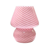 Yeknu Glass Spiral Striped Lamp