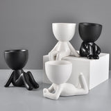 Yeknu Mini Human Planter Pots