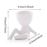 Yeknu Mini Human Planter Pots